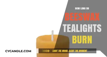 Beeswax Tealights Burn Time: How Long Do They Last?