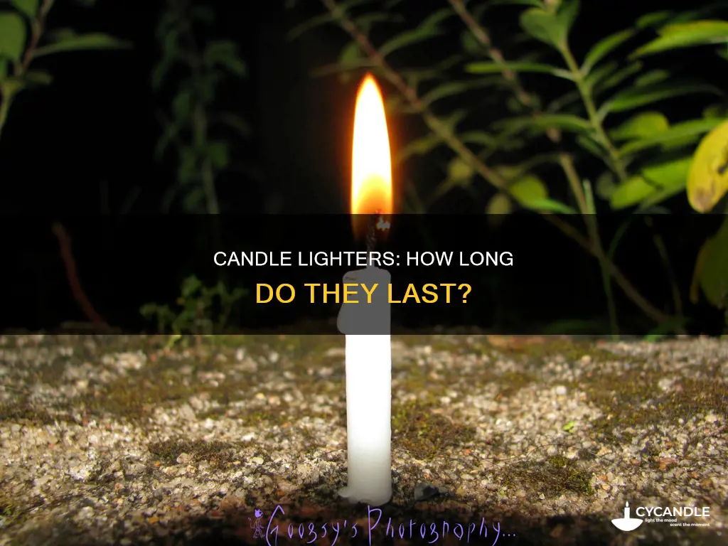 how long do candle lighters last