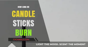 Candle Stick Burn Time: Factors Affecting Longevity and Duration