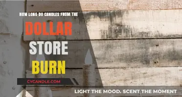 Dollar Store Candles: Burn Time Secrets and Surprising Durability