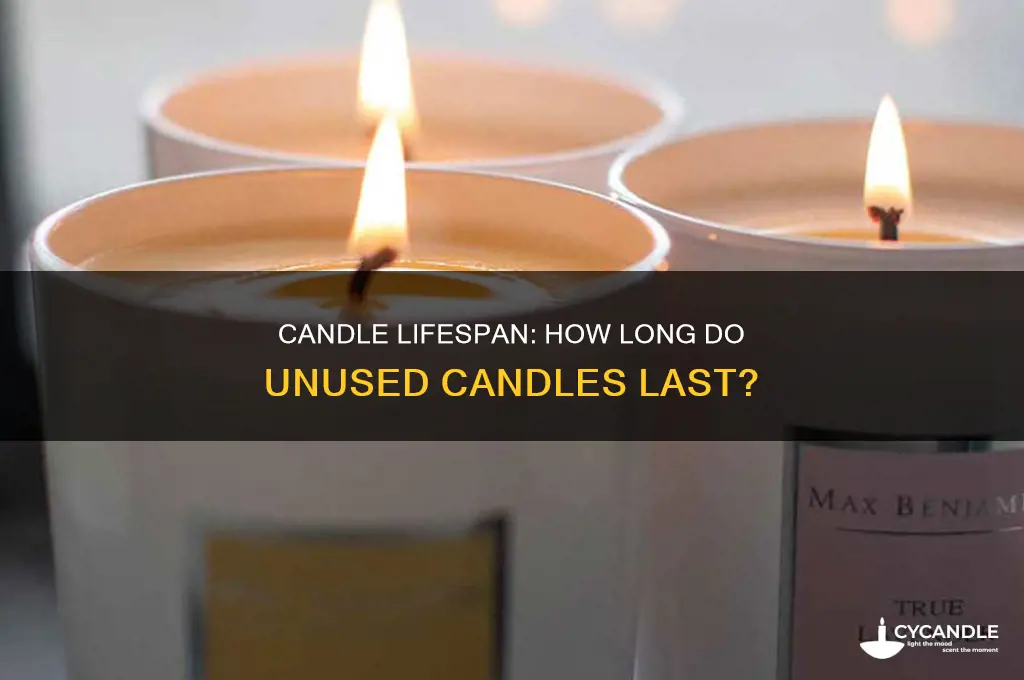 how long do candles last if not used