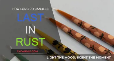 Candles' Lifespan in Rust: Burning Hours Explored
