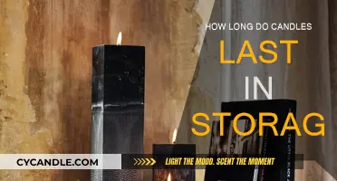 Candle Lifespan: How Long Do They Last in Storage?