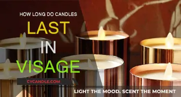 Visage Candles: How Long Does the Aroma Last?