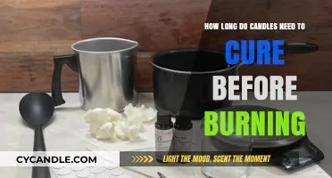 Perfect Burn: Optimal Curing Time for Candles Before Lighting