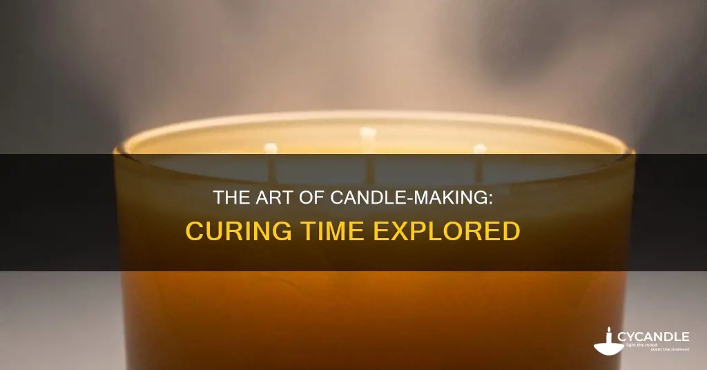how long do candles need to cure