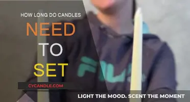 Candle-Making: The Cure Time Conundrum