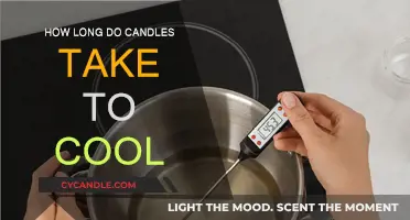 Candle-Cooling: How Long Does It Take?