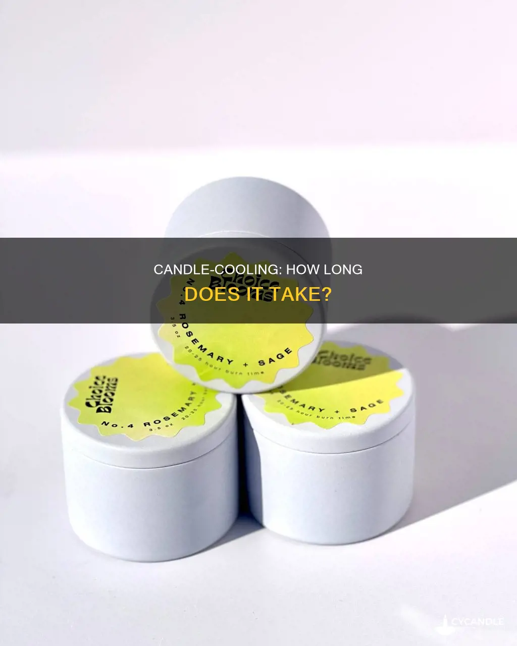 how long do candles take to cool