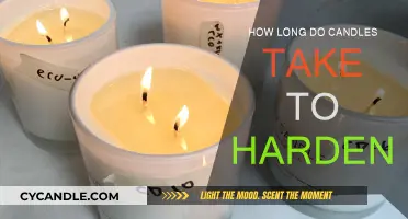 Candle-Making: Hardening Time for the Perfect Outcome