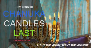The Longevity of Chanukah Candles: How Long Do They Last?