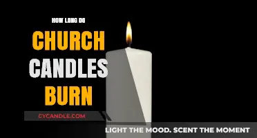 Church Candles: Unveiling the Duration of Their Sacred Flame