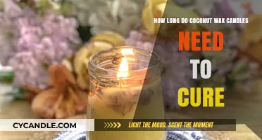 Coconut Wax Candles: Optimal Curing Time for Perfect Performance