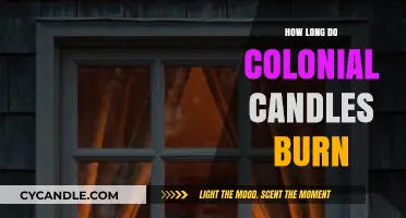 Colonial Candles Burn Time: A Comprehensive Guide to Longevity