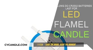 LED Flameless Candles: CR2032 Battery Lifespan Explained