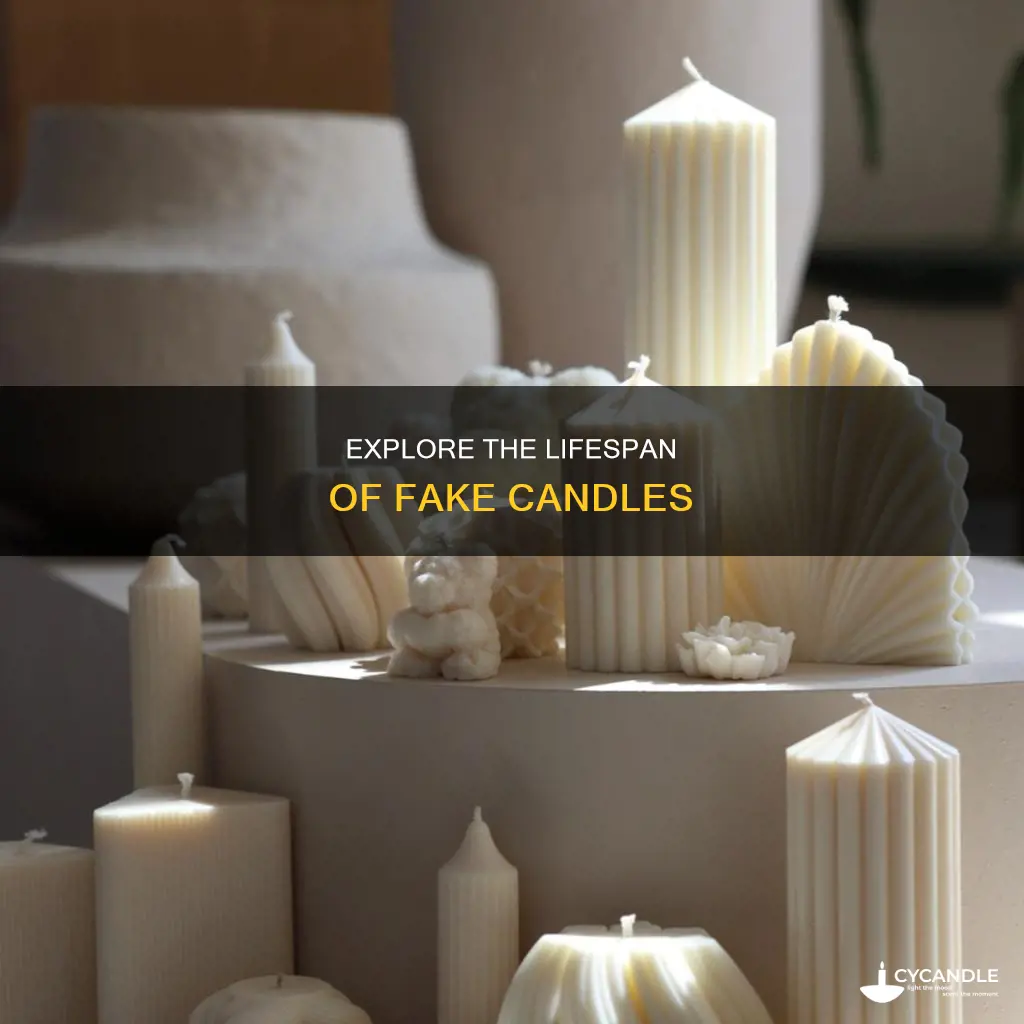 how long do fake candles last
