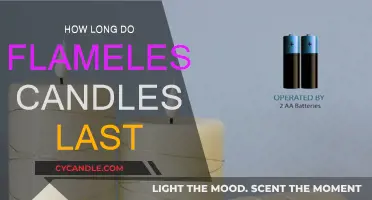 Flameless Candles: How Long Do They Last?