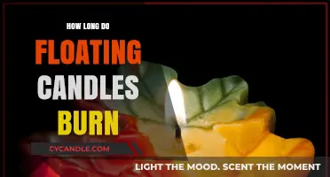Floating Candles Burn Time: A Guide to Long-Lasting Ambiance