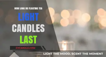 Floating Tea Light Candles: Burn Time and Longevity Explained
