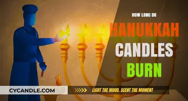 Hanukkah Candle Burn Time: How Long Do They Last?
