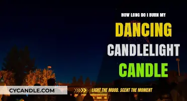 Dancing Candlelight Candle Burn Time: A Guide to Longevity