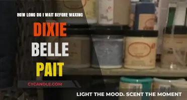 Patience is Key: Timing Your Waxing for Dixie Belle Paint