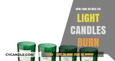 IKEA Tea Light Candles Burn Time: A Comprehensive Guide
