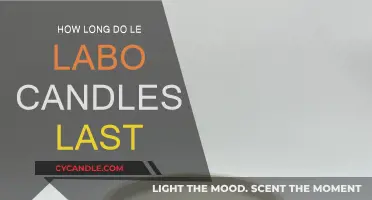 Le Labo Candles: How Long Does the Aroma Last?