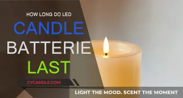 LED Candle Batteries: How Long Do They Last?