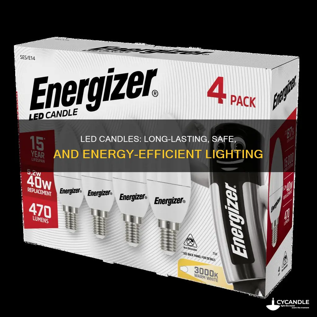 how long do led candles last