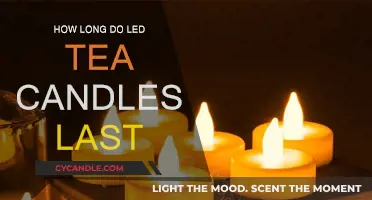 LED Tea Candles: Long-lasting, Safe, and Energy-efficient