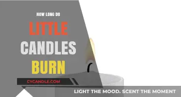 Little Candles' Burn Time: Factors Affecting Their Lasting Glow
