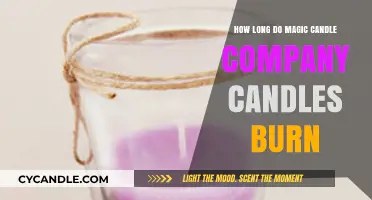 Magic Candle Company Burn Time: How Long Do They Last?