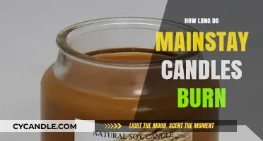 Mainstay Candles Burn Time: A Comprehensive Guide to Longevity