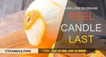 Orange Peel Candles: How Long Do They Last?