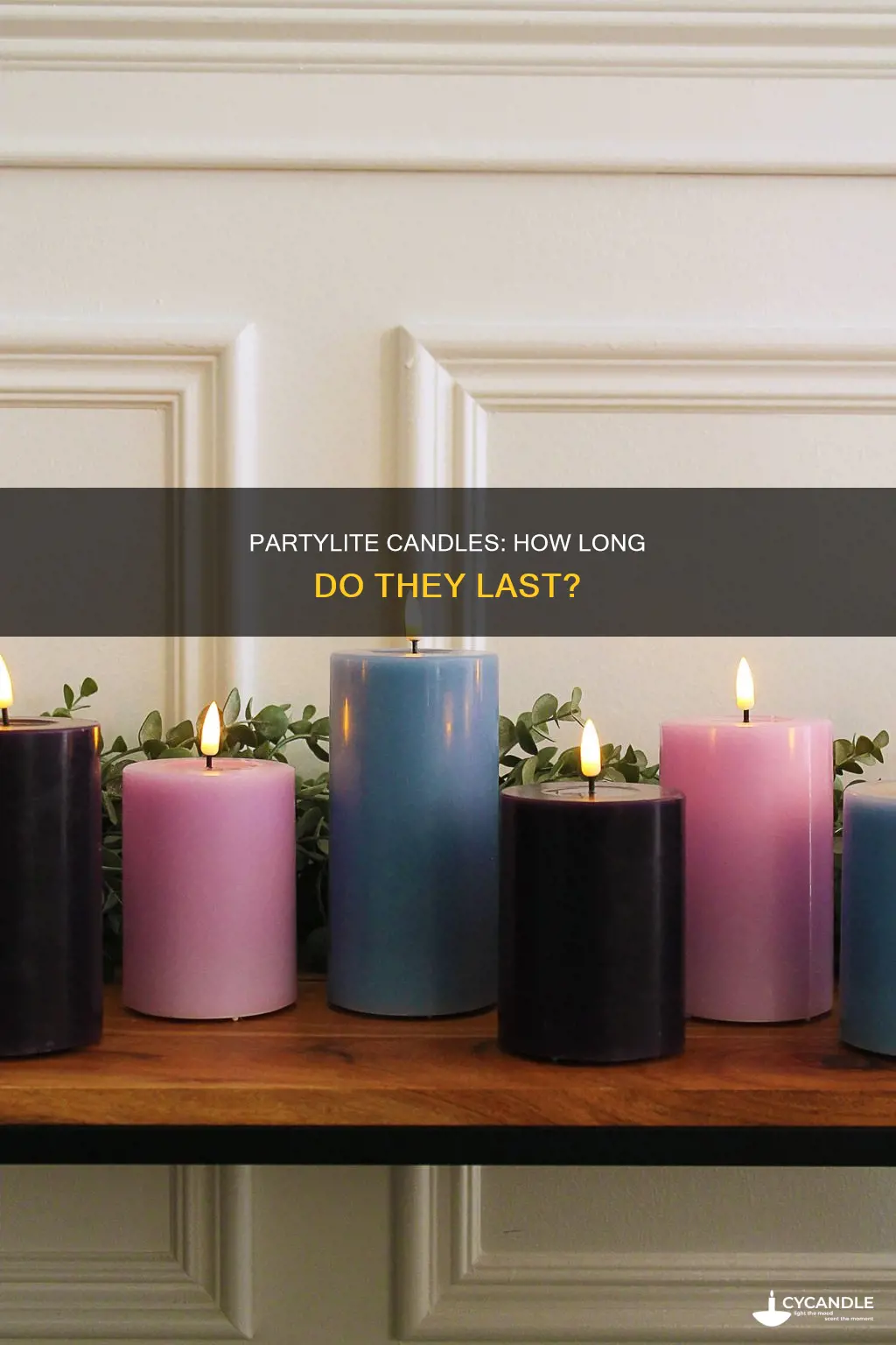 how long do partylite candles last