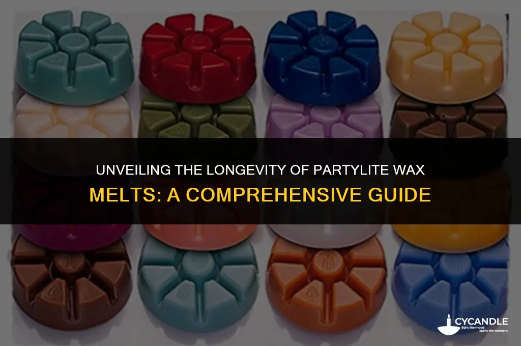 how long do partylite wax melts last