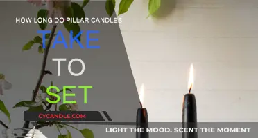 The Art of Pillar Candles: Setting Time Revealed