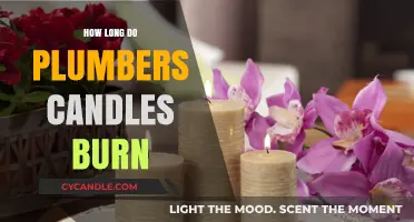 Plumbers Candles Burn Time: How Long Do They Last?