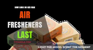 Scented Serenity: The Lifespan of Sex Wax Air Fresheners Explored