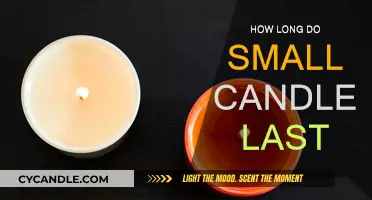 Small Candles: How Long Do They Really Burn?