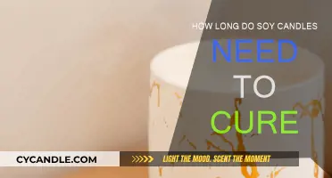 Soy Candles: The Importance of a Long Cure Time
