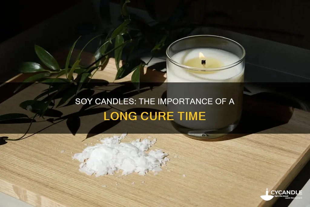 how long do soy candles need to cure