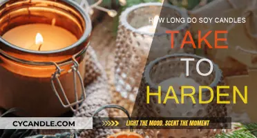 Soy Candles: Hardening Time and Tricks to Speed It Up