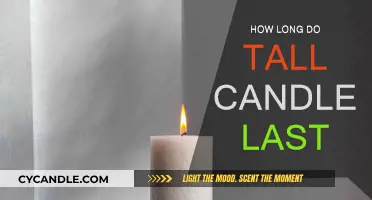 Candle Burning Time: How Long Do Tall Candles Last?