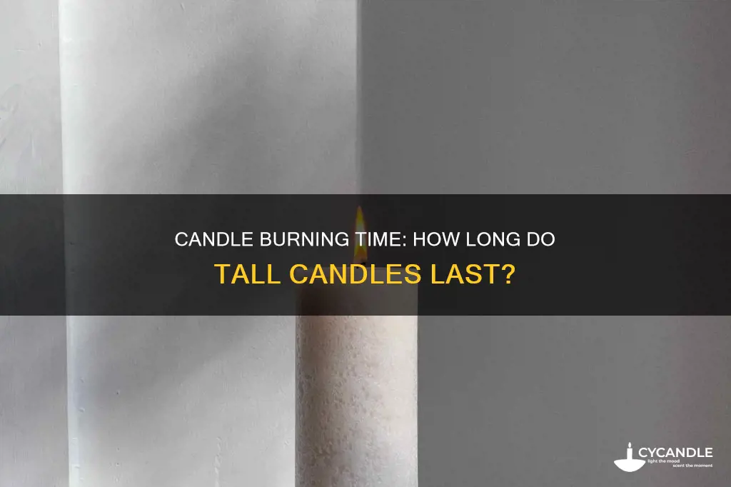 how long do tall candles last