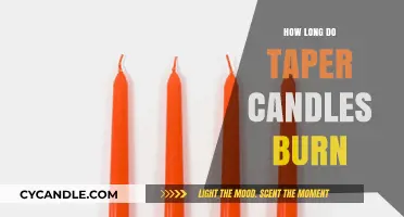 Taper Candles Burn Time: Factors Affecting Longevity and Duration