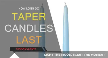 Taper Candles: Burning Time and Longevity Tips