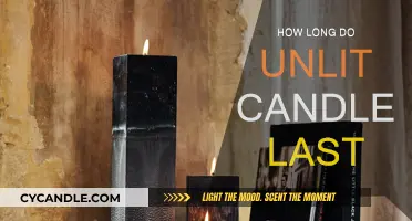 Unlit Candles: How Long Do They Last?