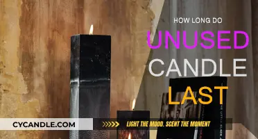 The Lifespan of Unused Candles: How Long Do They Last?